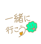 手書きニコちゃんスタンプ（個別スタンプ：32）