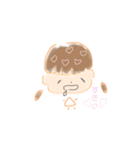 透明感ゆる落書き おんなのこ（個別スタンプ：4）