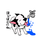 動く！保護犬ウーキーとお友だち 第1弾（個別スタンプ：10）