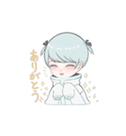 みずいろツインテちゃん（個別スタンプ：2）