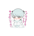 みずいろツインテちゃん（個別スタンプ：8）