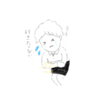 どこかいたくてたまらない人（個別スタンプ：3）