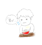 どこかいたくてたまらない人（個別スタンプ：10）