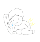 どこかいたくてたまらない人（個別スタンプ：34）