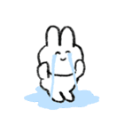 泣いてるウサギ【手描き】（個別スタンプ：9）
