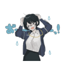 アスハちゃんとおともだち（個別スタンプ：12）