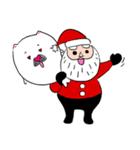 斗牛犬わんわん メリークリスマス（個別スタンプ：1）