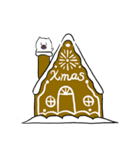 斗牛犬わんわん メリークリスマス（個別スタンプ：4）