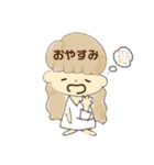 たれ目のツインテールちゃん（個別スタンプ：2）