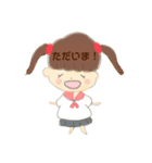 たれ目のツインテールちゃん（個別スタンプ：9）