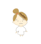 たれ目のツインテールちゃん（個別スタンプ：12）