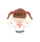 たれ目のツインテールちゃん（個別スタンプ：16）