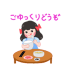 赤いリボン少女リリ（個別スタンプ：16）