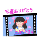 赤いリボン少女リリ（個別スタンプ：22）