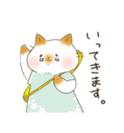 ふんわりフラねこ（個別スタンプ：17）