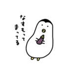 ペンギンとヒナ（個別スタンプ：6）
