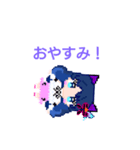 胡蝶かすみドット絵スタンプ（個別スタンプ：1）