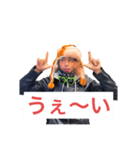 三猿人ちゃらレッド魂のスタンプ2（個別スタンプ：2）