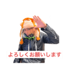 三猿人ちゃらレッド魂のスタンプ2（個別スタンプ：3）