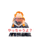 三猿人ちゃらレッド魂のスタンプ2（個別スタンプ：6）