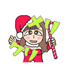 クリスマスガールズ2021（個別スタンプ：4）