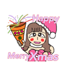 クリスマスガールズ2021（個別スタンプ：6）