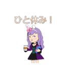 うさぎ娘のラビット2（個別スタンプ：3）