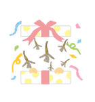 バナナのキーホルダー（個別スタンプ：17）