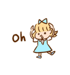 メアリーの日常［ゆる英語］【修正版】（個別スタンプ：13）