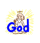 メアリーの日常［ゆる英語］【修正版】（個別スタンプ：15）