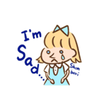 メアリーの日常［ゆる英語］【修正版】（個別スタンプ：16）