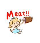 メアリーの日常［ゆる英語］【修正版】（個別スタンプ：19）