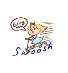メアリーの日常［ゆる英語］【修正版】（個別スタンプ：23）