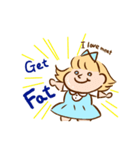 メアリーの日常［ゆる英語］【修正版】（個別スタンプ：25）