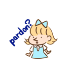 メアリーの日常［ゆる英語］【修正版】（個別スタンプ：29）