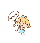 メアリーの日常［ゆる英語］【修正版】（個別スタンプ：34）