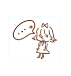 メアリーの日常［ゆる英語］【修正版】（個別スタンプ：37）