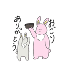 虚無顔なうさぎ3（個別スタンプ：19）