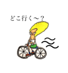 アフロ行きま〜す！！（個別スタンプ：13）