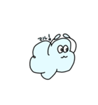 雲のもくもくんスタンプ（個別スタンプ：5）