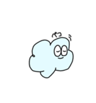 雲のもくもくんスタンプ（個別スタンプ：7）