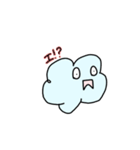 雲のもくもくんスタンプ（個別スタンプ：8）
