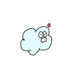 雲のもくもくんスタンプ（個別スタンプ：10）