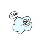 雲のもくもくんスタンプ（個別スタンプ：11）