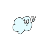 雲のもくもくんスタンプ（個別スタンプ：15）