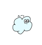 雲のもくもくんスタンプ（個別スタンプ：18）