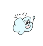 雲のもくもくんスタンプ（個別スタンプ：24）