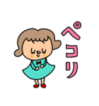 riekimの気遣い女の子スタンプ（個別スタンプ：19）