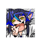 くろねこのあれこれすたんぷ！（個別スタンプ：1）