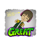 Ma→（個別スタンプ：14）
